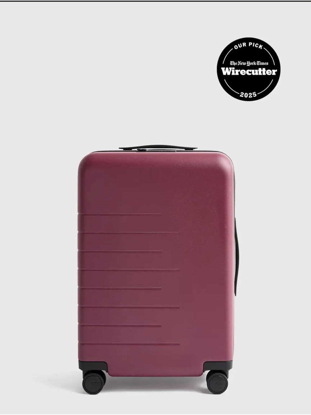 Quince Wine Carry-On Spinner Suitcase